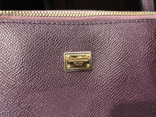 ドルチェ＆ガッバーナのレザートートバッグ