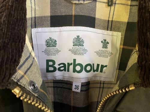 Barbourのバーブァー