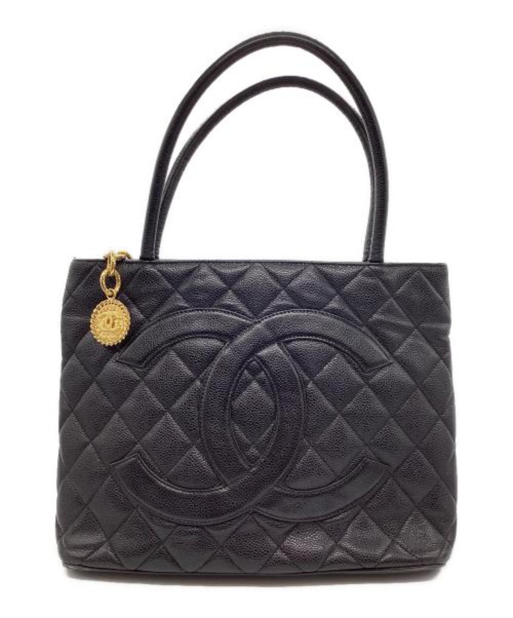 CHANEL / シャネル】キャビアスキントートバッグ | 時を経ても色褪せ 