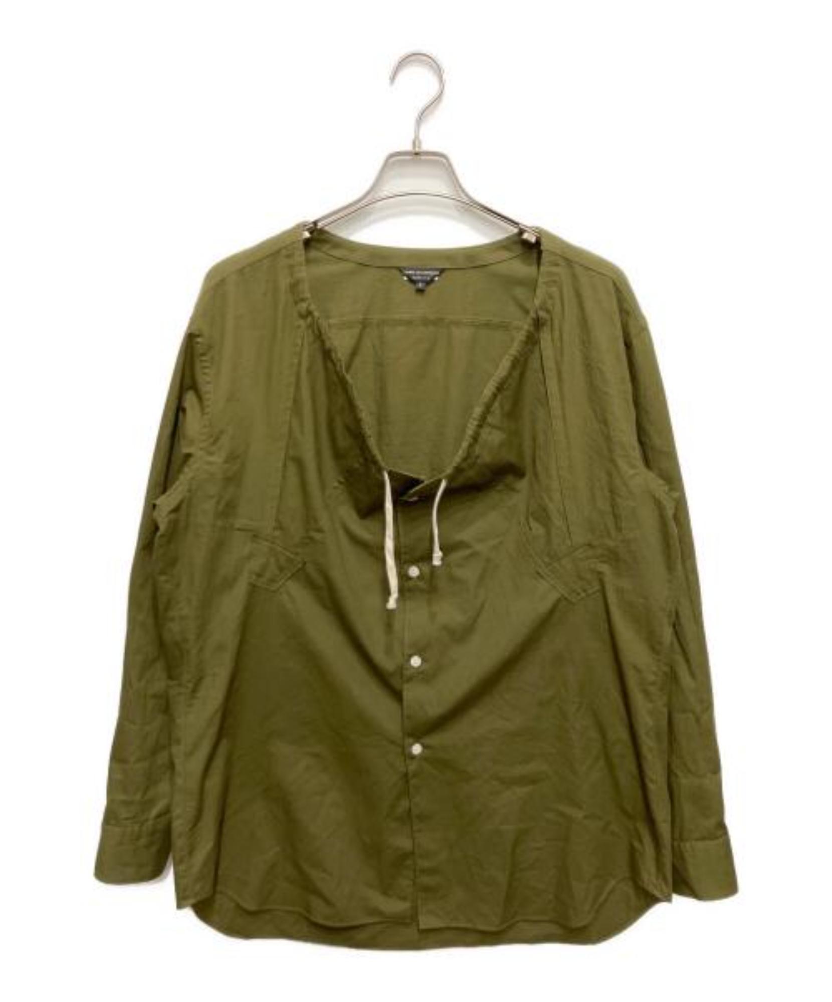 25AW コムデギャルソンオムプリュス　カーキブラウス COMME des GARCONS HOMME PLUS / コムデギャルソンオムプリュス