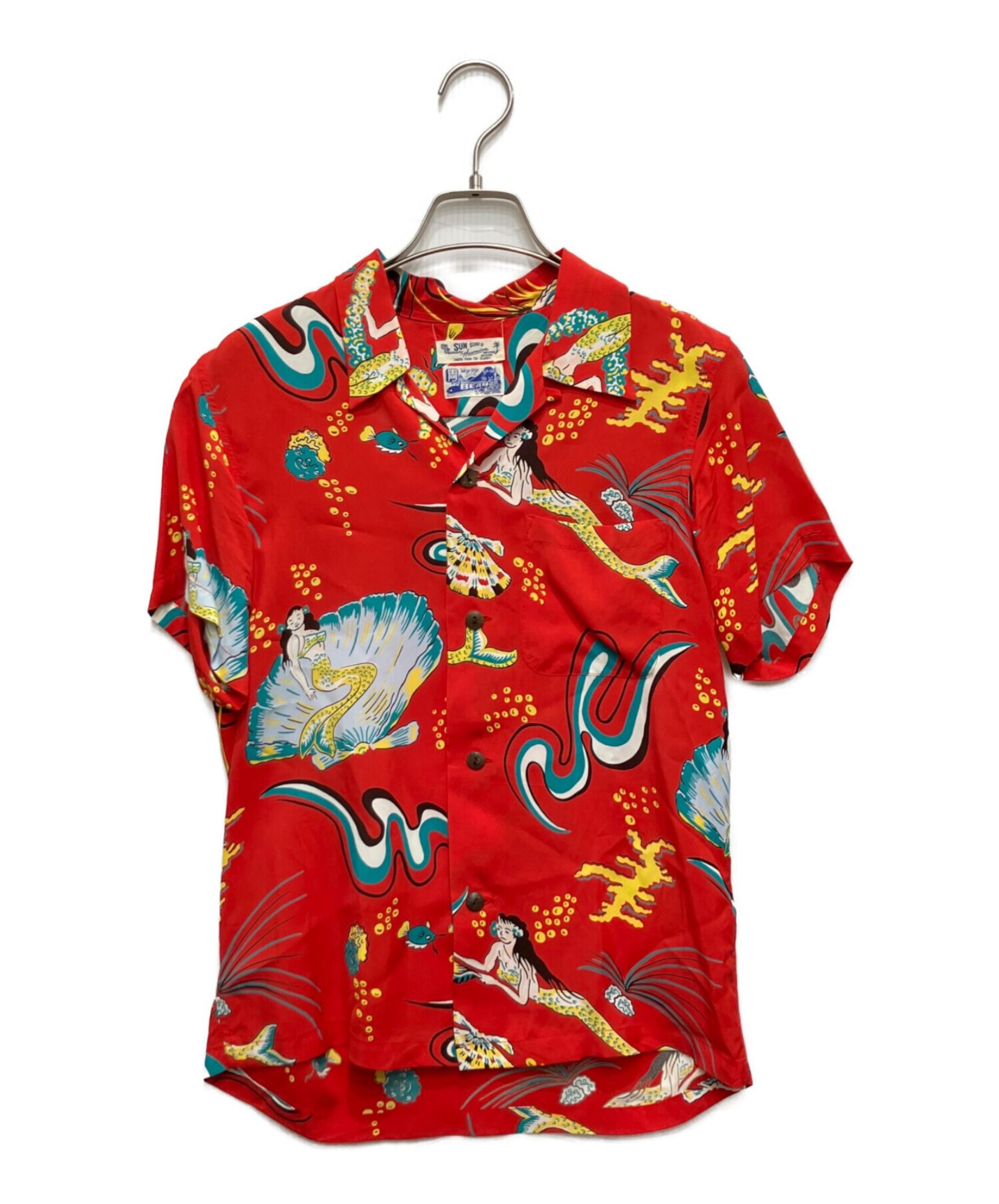 BEAMS BOY SUN SURF ハワイアンショートスリーブシャツ ドラゴン Sun Surf × BEAMS / サンサーフ×ビームス】ハワイアンショートスリーブ