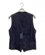 LARDINI テーラードジャケット デニム素材 Lサイズ イタリア製 LARDINI