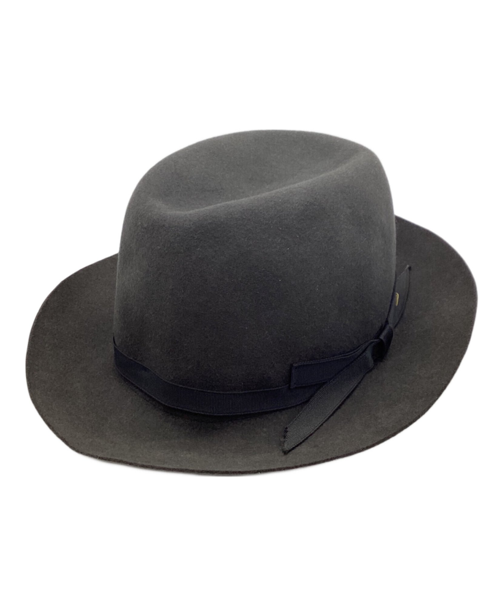 BORSALINO / ボルサリーノ】リボン中折れハット|伝統のシルエットと