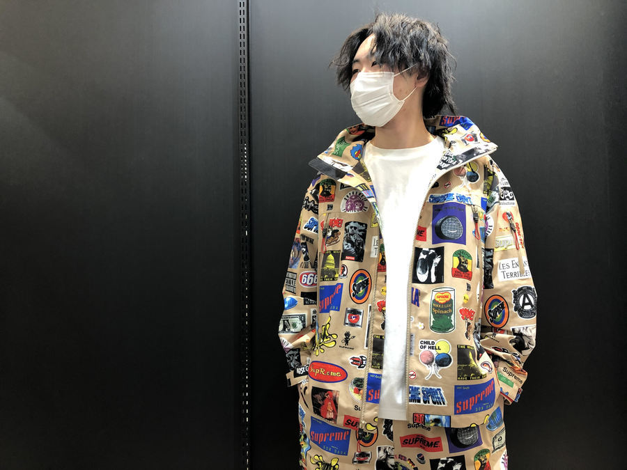 SUPREME/シュプリーム】21SS STICKERS SHELL JACKET＆STICKERS PANT ...