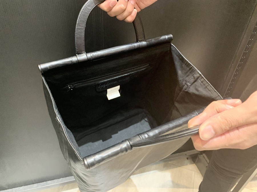 【美品】Yohji Yamamoto 1998年頃 のレザーバッグ メンテ済 Yohji Yamamoto POUR HOMME】SUPPLE LEATHER BACK PACK | - RARE OF