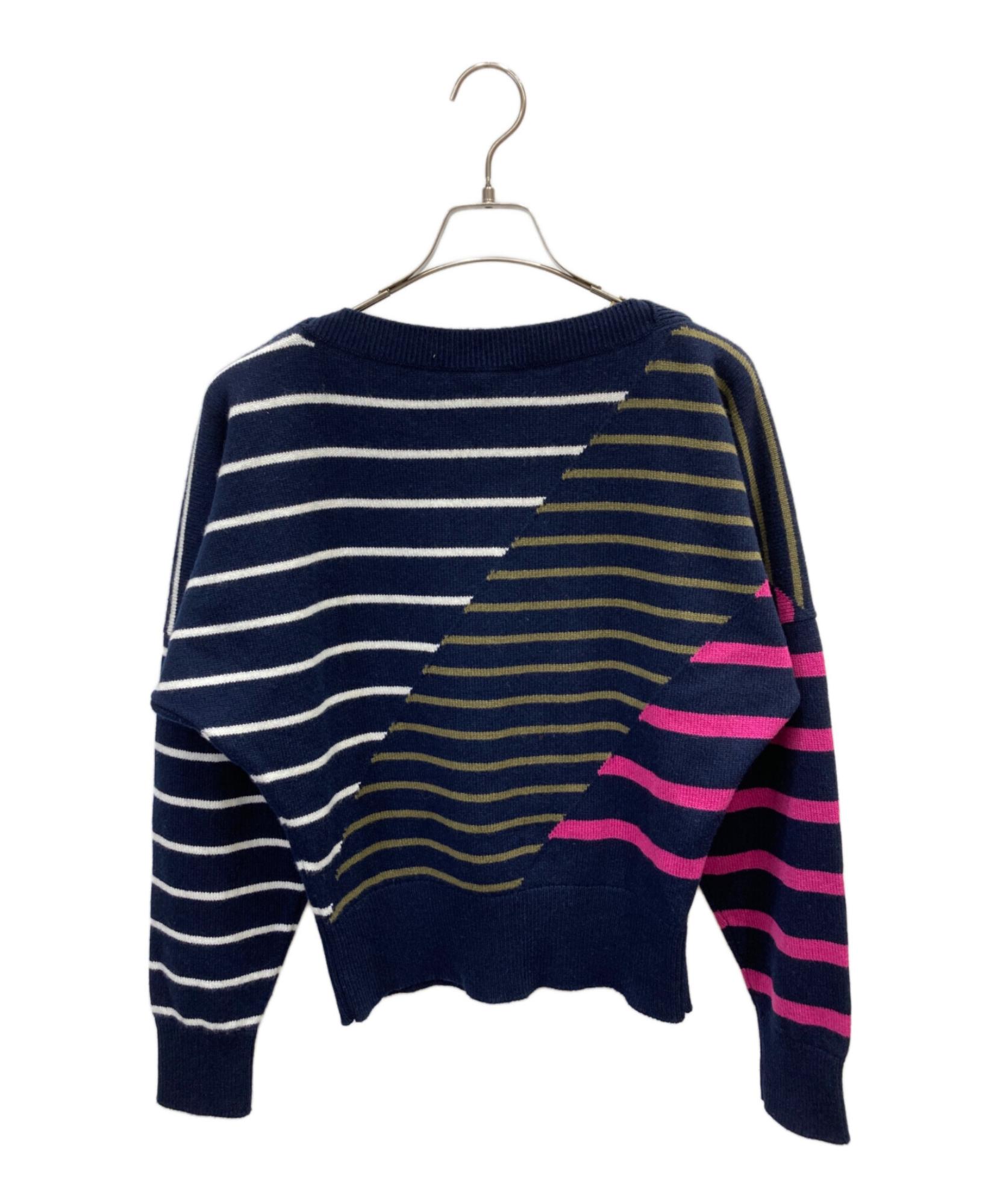 CHANEL / シャネル】カシミヤボーダーニット | ココマークが煌めく 