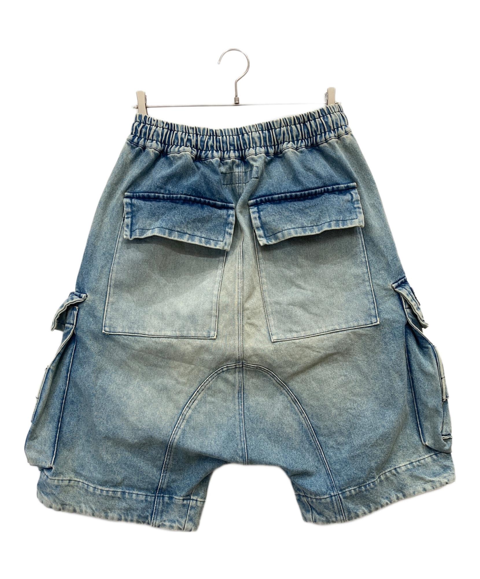 エーエフアーティファクト/A.F ARTEFACTデニム サルエルパンツ ブルー A.F ARTEFACT - Denim Sarouel Skinny