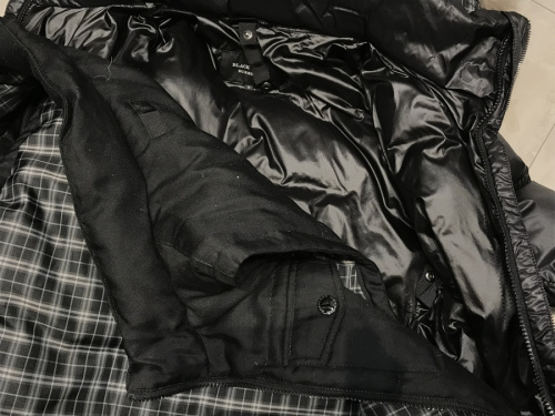 バーバリーブラックレーベルのダウンジャケット