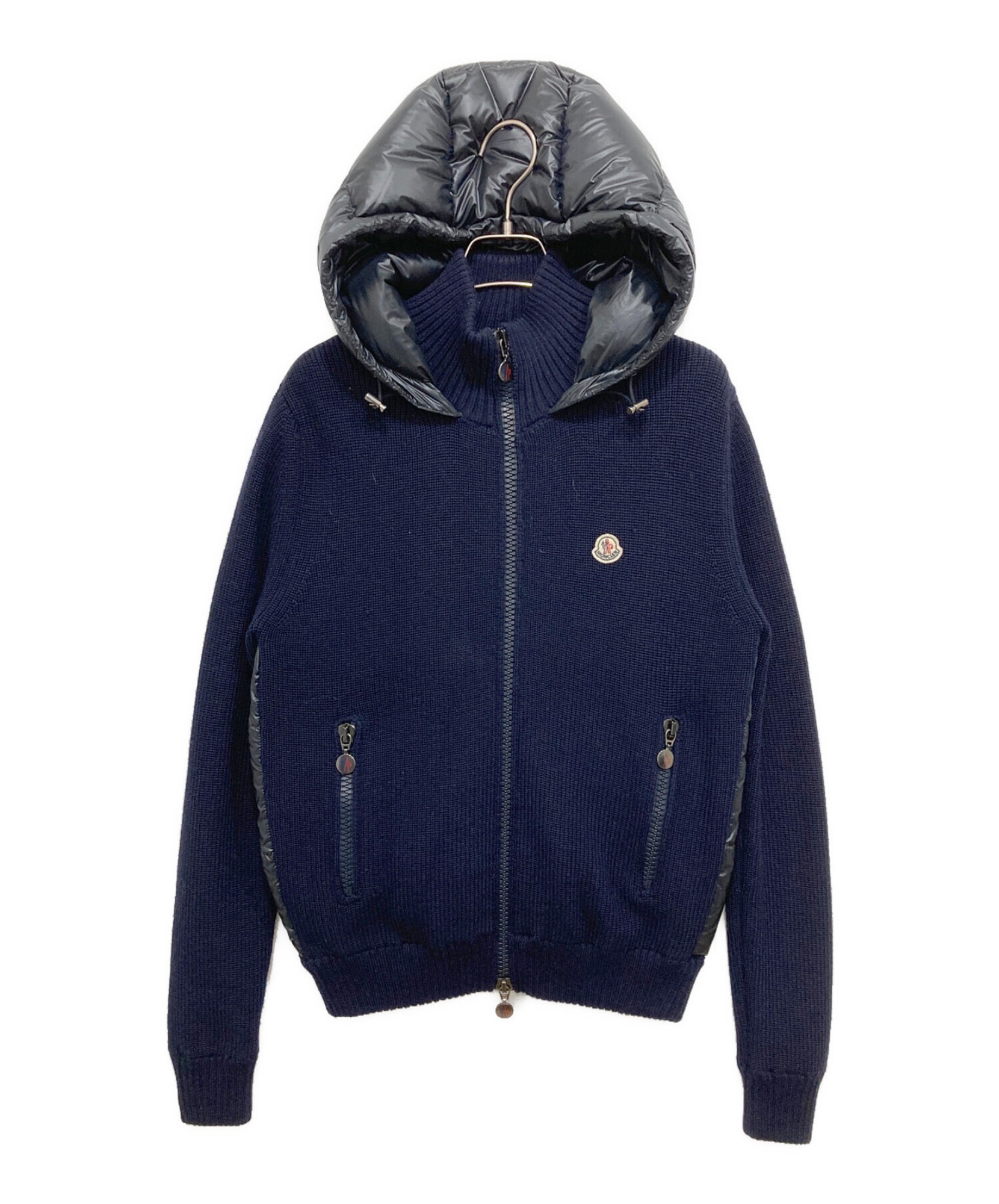 39 国内正規品 MONCLER モンクレール MAGLIA CARDIGAN MONCLER モンクレール MAGLIA CARDIGAN グレー 長袖 パーカー