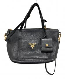 【PRADA/プラダ】普遍的な人気を誇る2WAYレザーバッグを買取入荷！