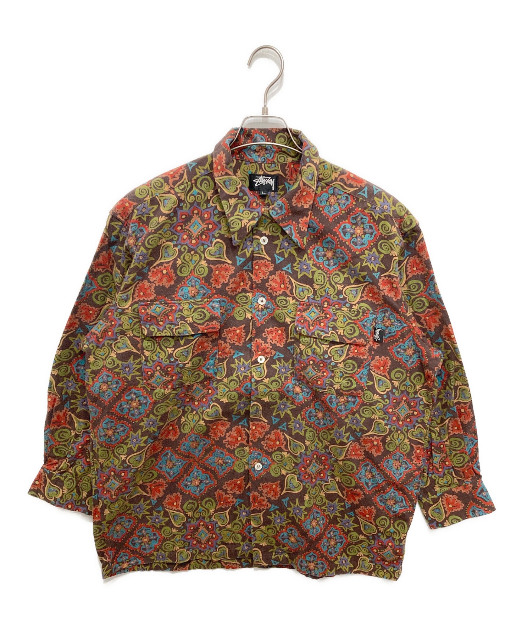 stussy / ステューシー】Open Collar Shirt | 90年代USA製「黒タグ」が