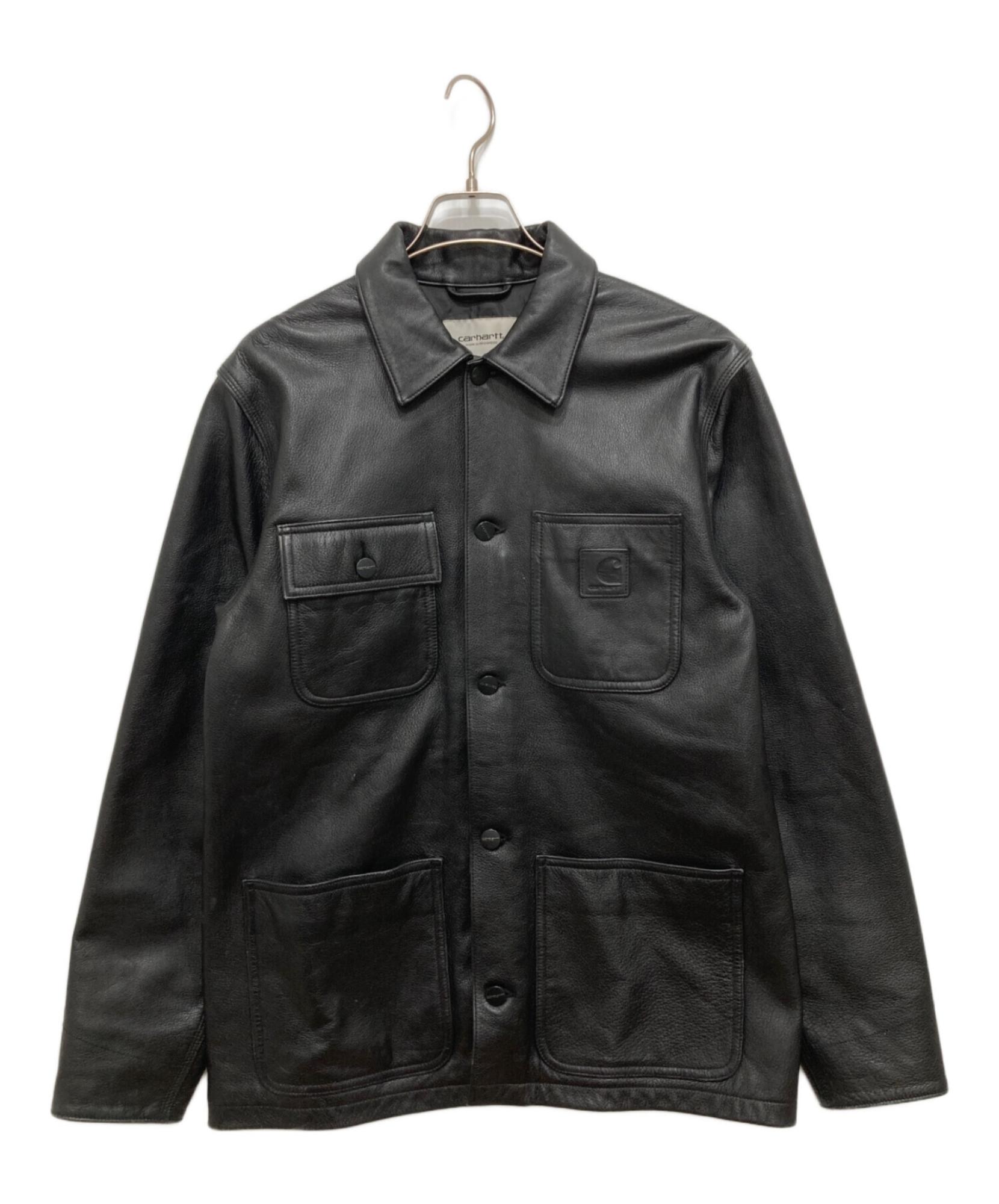 Carhartt WIP / カーハート ワークインプログレス】LEATHER CHORE COAT