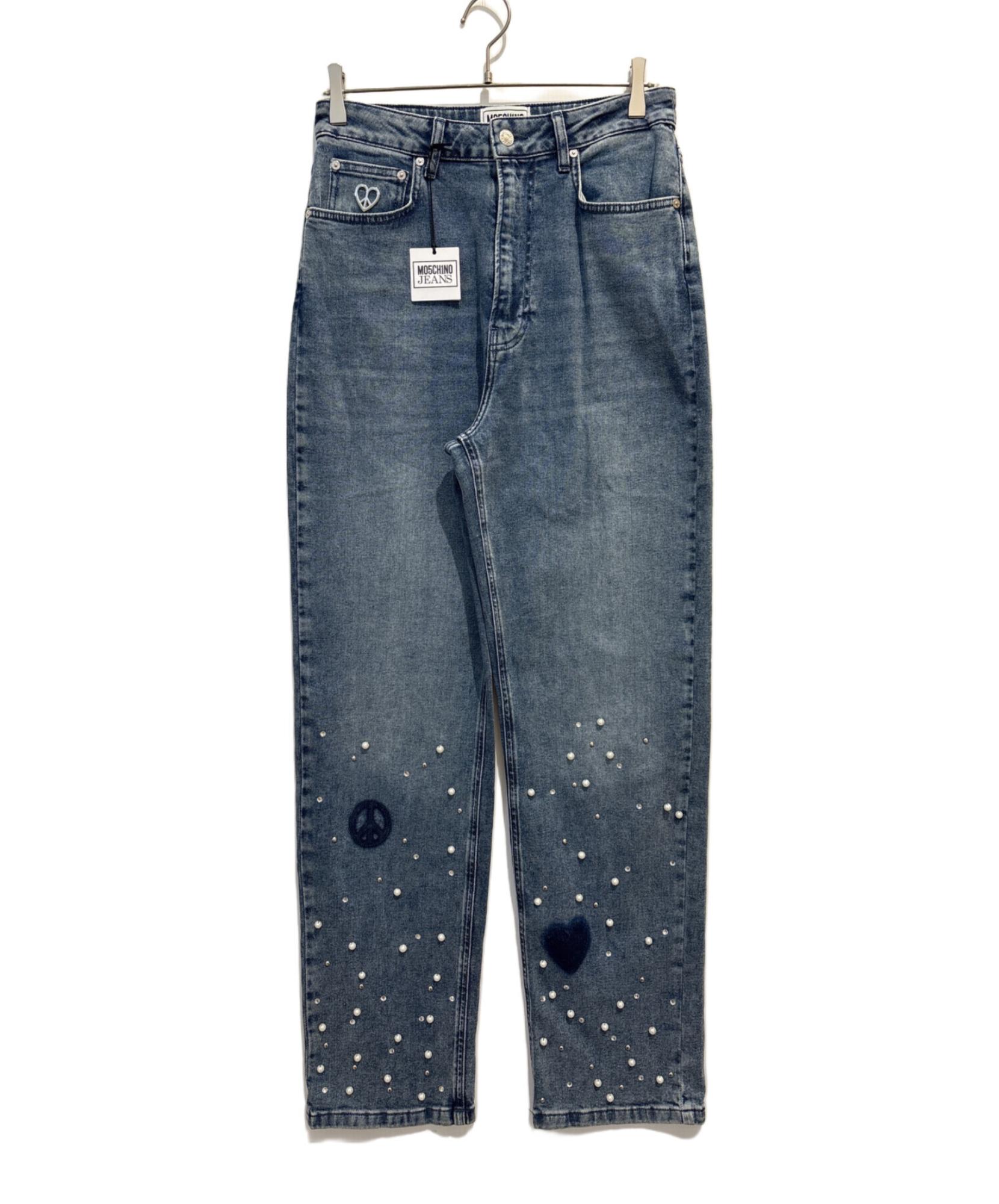 モスキーノジーンズ MOSCHINO JEANS リブニット ジャケット 
