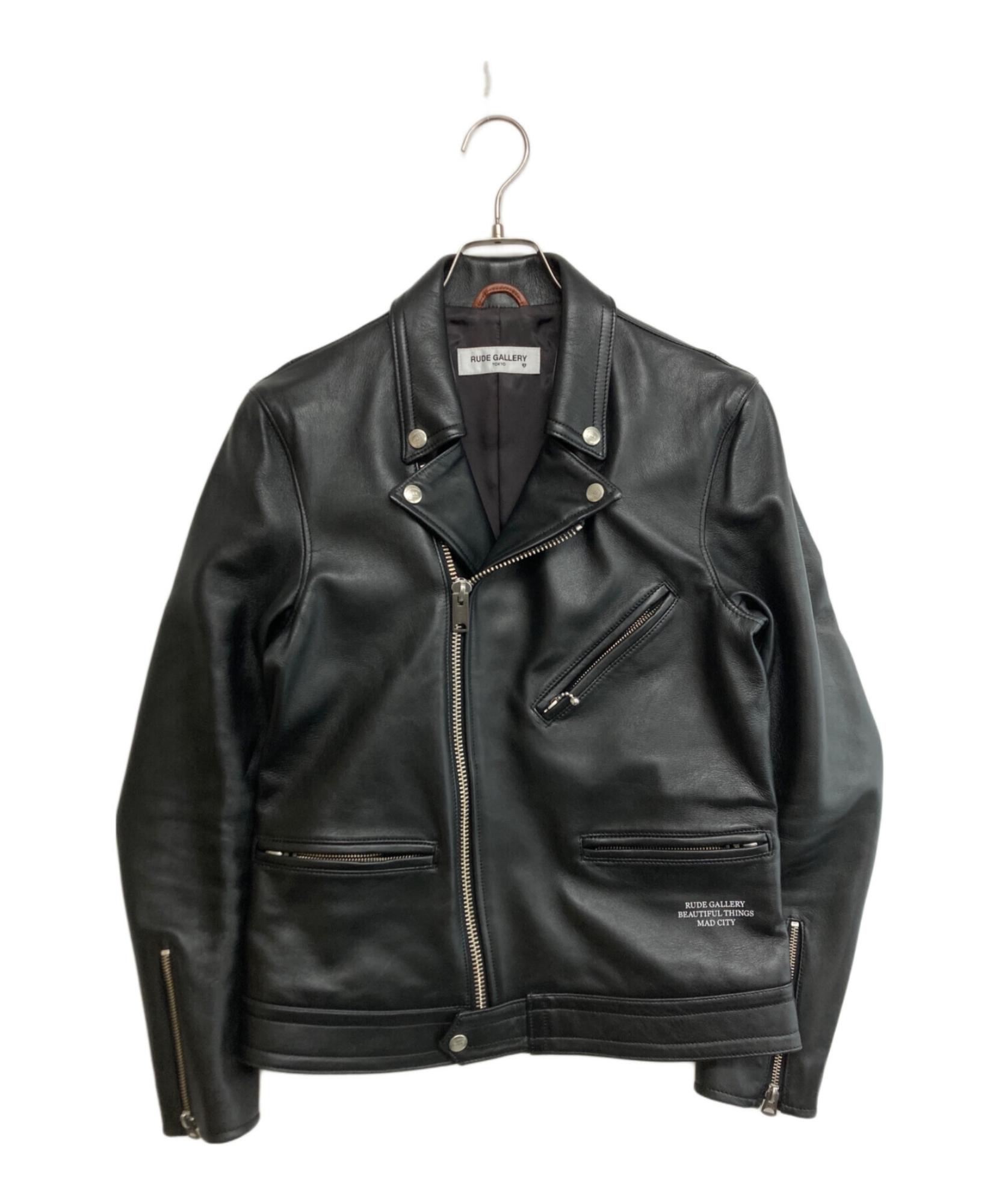 RUDE GALLERY / ルードギャラリー】ダブルライダースジャケット 音を