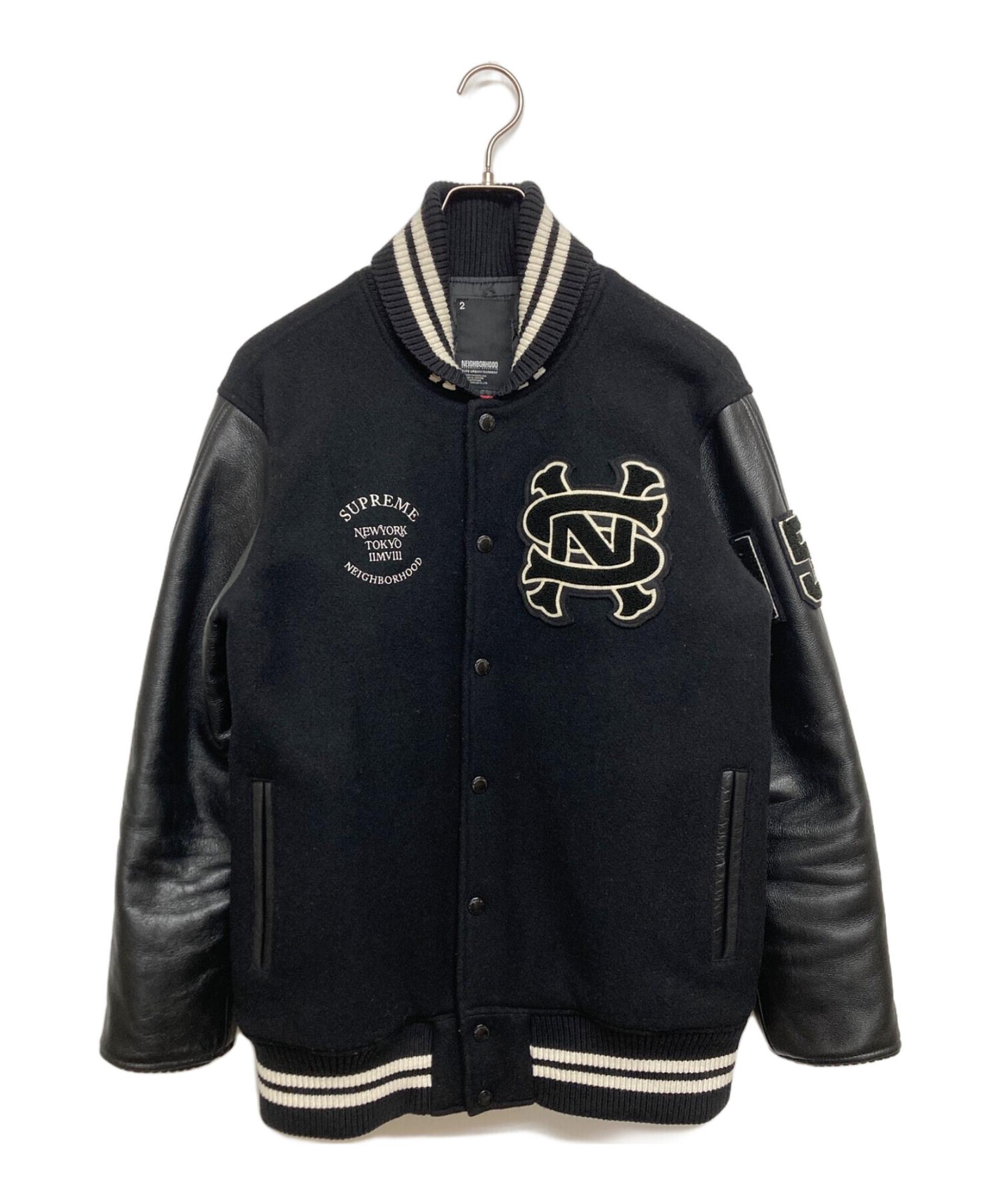 SUPREME×NEIGHBORHOOD シュプリーム ネイバーフッド サイズL SUPREME × NEIGHBORHOOD / シュプリーム × ネイバーフッド】Varsity