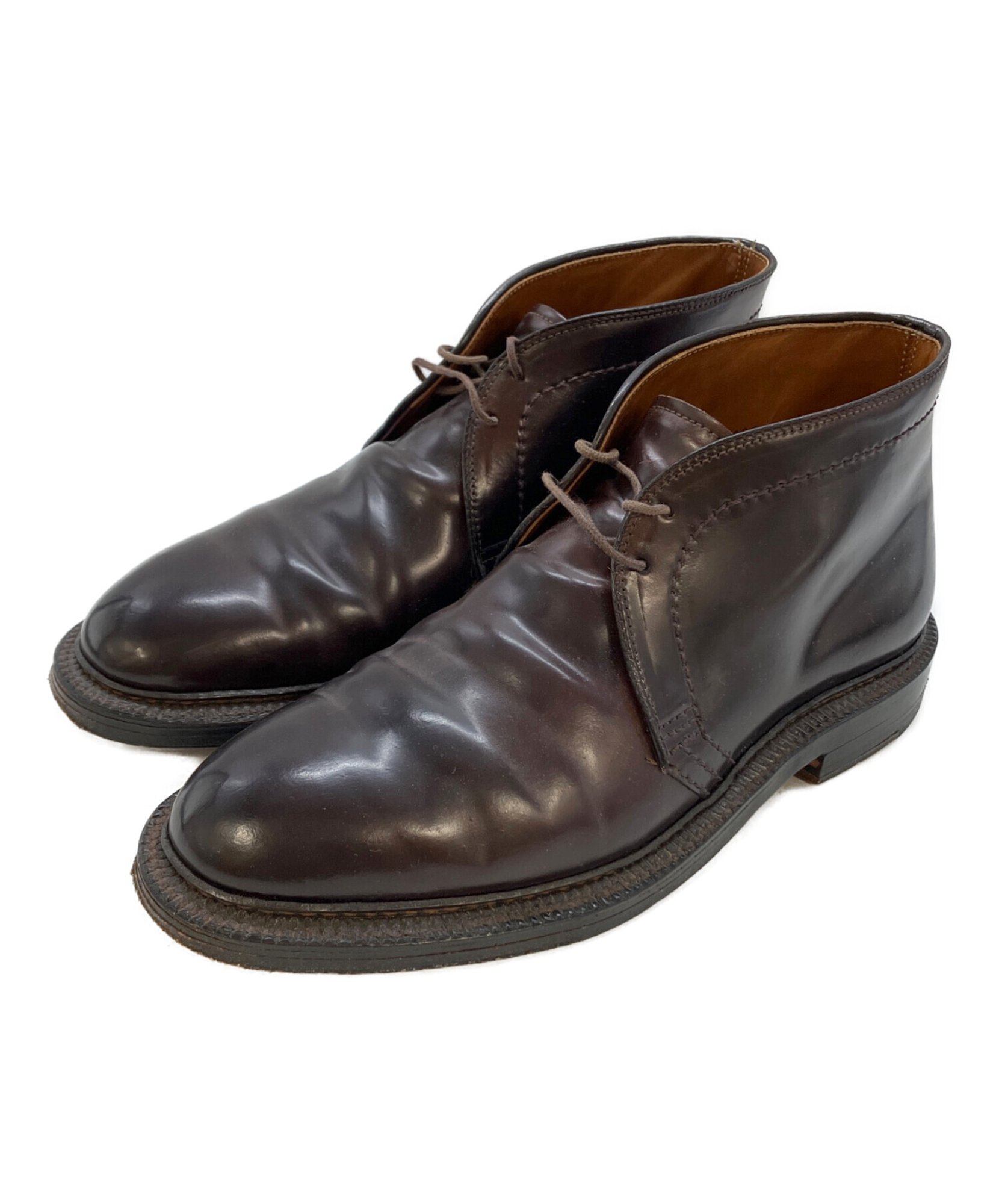 オールデン 42 コードバン Alden / オールデン】コードバンチャッカブーツ | 魅力的な光沢と経年