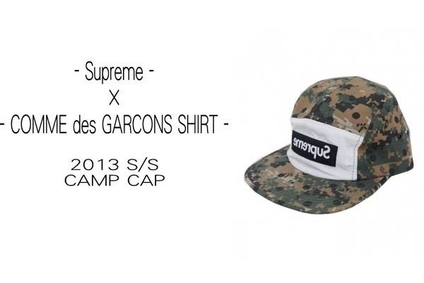 SUPREME×COMME des GARCONS SHIRTの最強コラボキャップ入荷！[2015.08