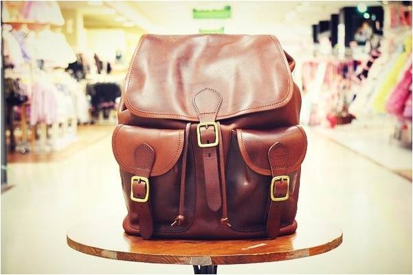SLOW せまる DOUBLE OIL-RUCKSACK