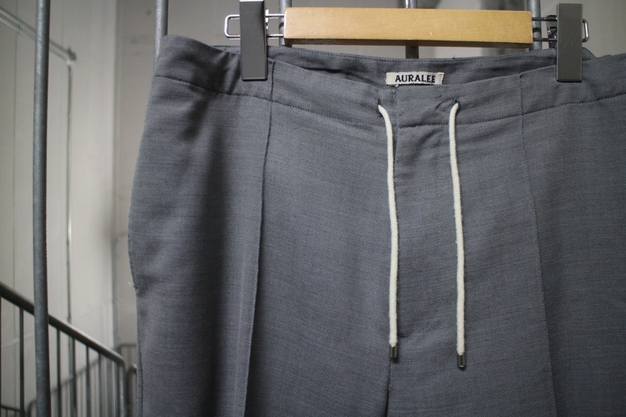 AURALEE オーラリー A6SP02WM superfine wool mohair pants