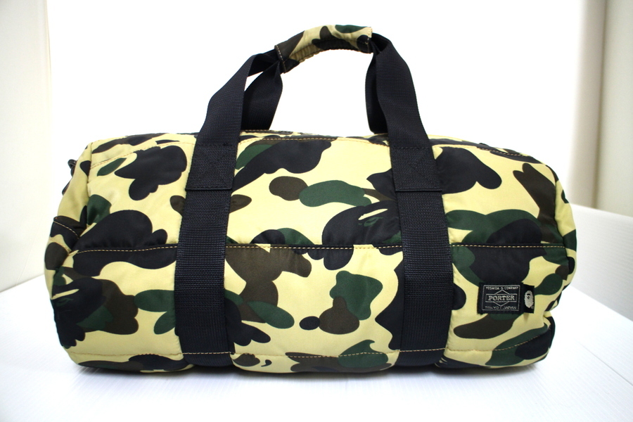 A BATHING APE アベイシングエイプ ×PORTER 1st CAMO 3WAY BRIEFCASE ファーストカモ スリーウェイ ブリーフケース バッグ グリーン