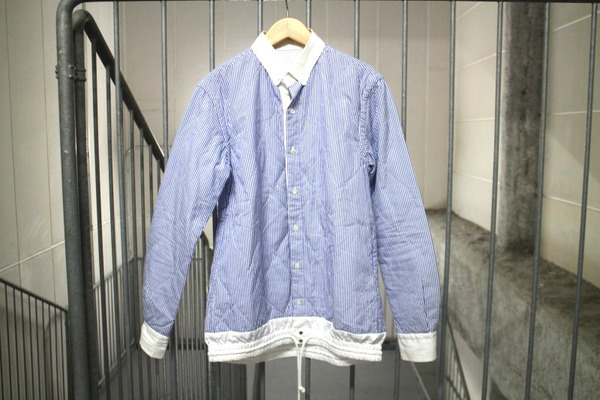 sacai/サカイ】シンプルに見えて個性派！DRAWSTRING KILTING SHIRTS