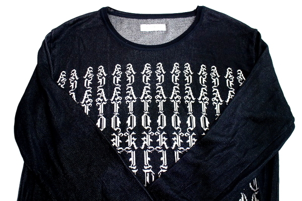 クリスチャンダダ　DADA ニット CHRISTIAN DADA／クリスチャンダダ】BIG FACE JACQUARD KNIT
