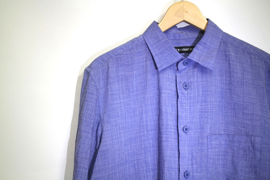 ISSEY MIYAKE イッセイミヤケ シワ加工 シャツ