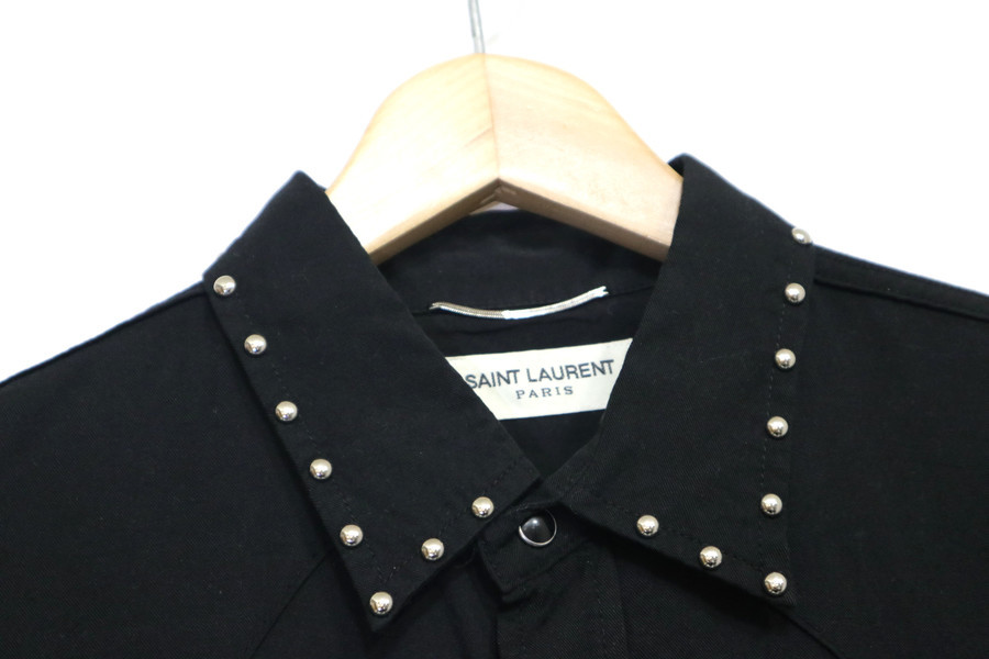 SAINT LAURENT 15ss スタッズシャツ