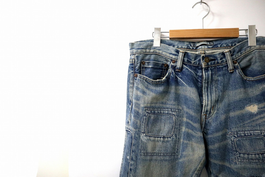 人気ドメスティックブランド【MIHARA YASUHIRO/ミハラヤスヒロ】よりリペア加工デニムパンツ 買取入荷致しました。[2021.03.07発行]｜トレファクスタイルホームズ川崎大師店｜洋服・古着の買取と販売の専門店｜トレジャーファクトリー（トレファク）のファッションリユース