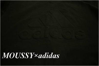 「moussyのadidas 」