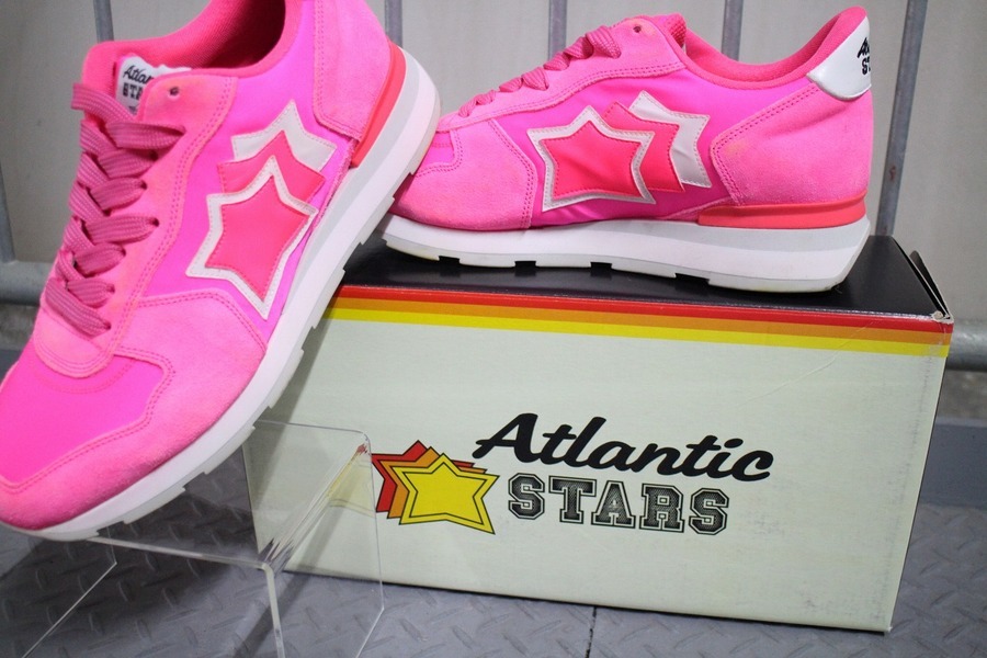 関税送料込★Atlantc STARS/THEAC スニーカー ピンク Atlanstic STARS/アトランティックスターズ】よりANTARES入荷