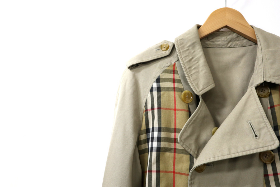 人気インポートブランド【Burberry's/バーバリーズ】よりリメイク切替 