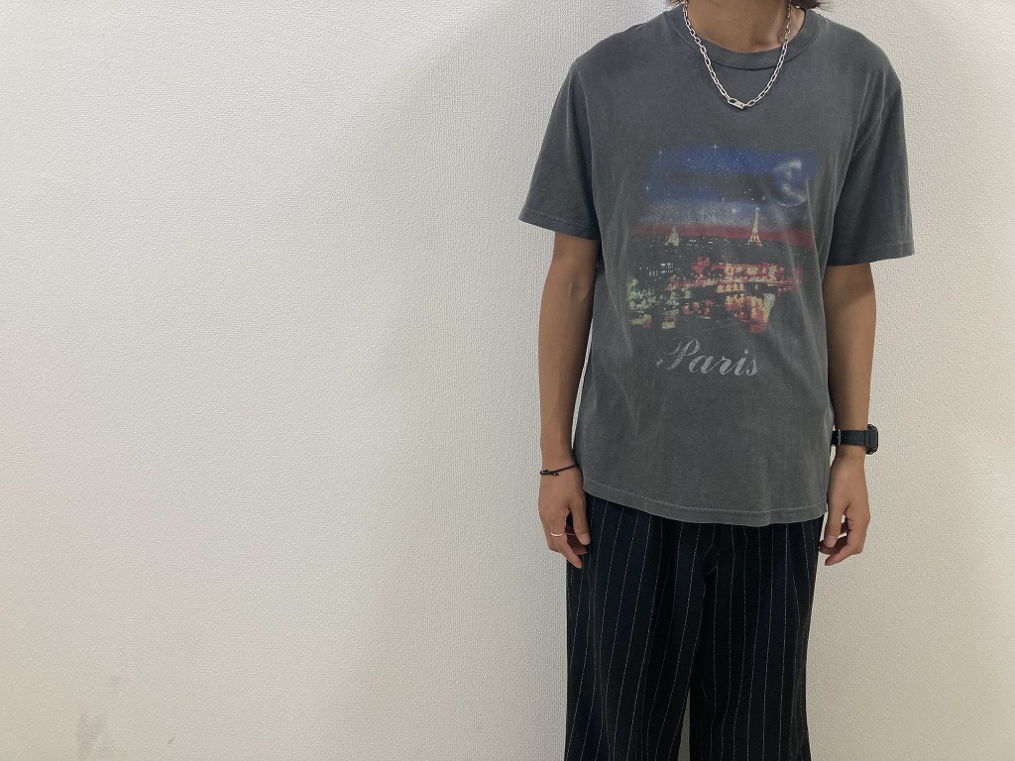 週末限定BALENCIAGA ビンテージ加工 Tシャツ ダメージ加工