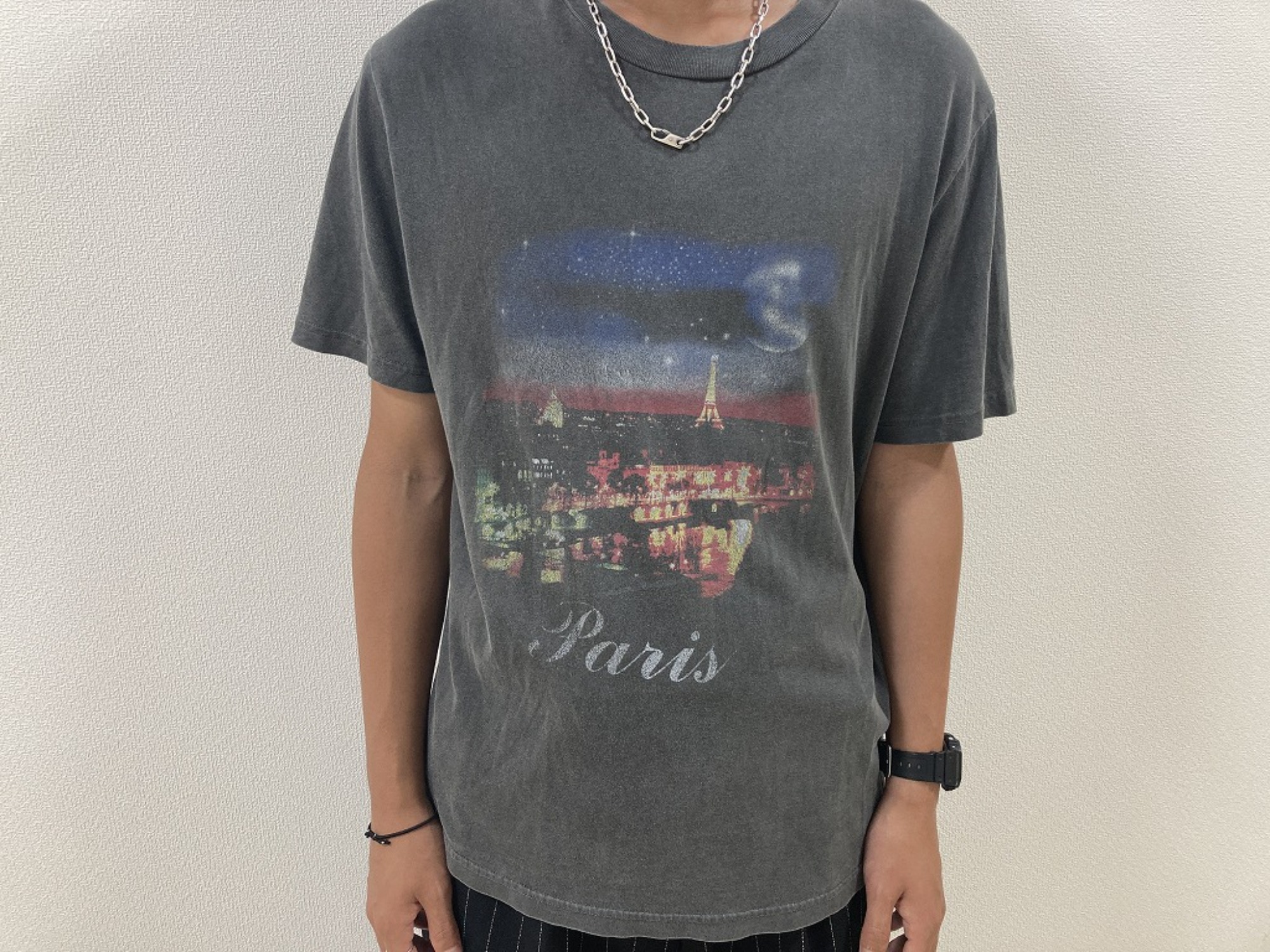 週末限定BALENCIAGA ビンテージ加工 Tシャツ ダメージ加工