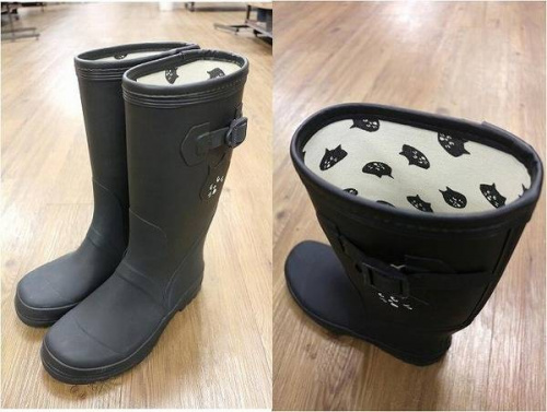 レインブーツのハンター