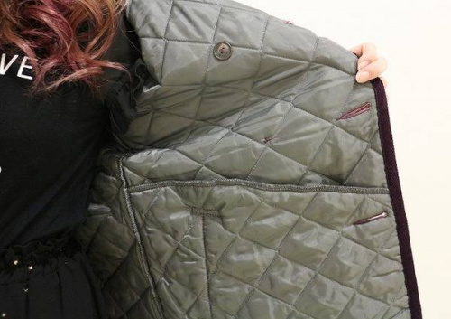 英国ブランドのキルティング