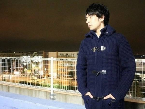 ダッフルコートのニット