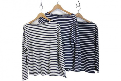 SAINT JAMESのバスクシャツ