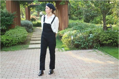 オーバーオールの川崎