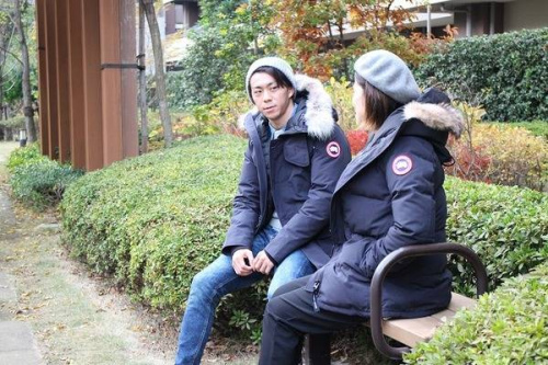 カナダグースのダウンジャケット