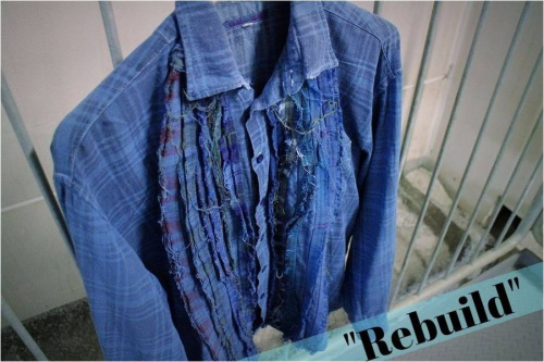 REBUILD by NEEDLESのリメイクシャツ
