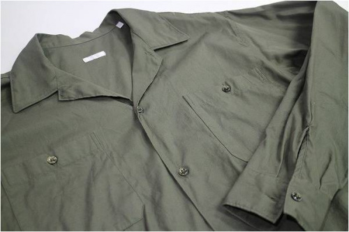 オープンカラーシャツの17AW