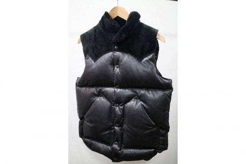 ダウンベストのアメカジ