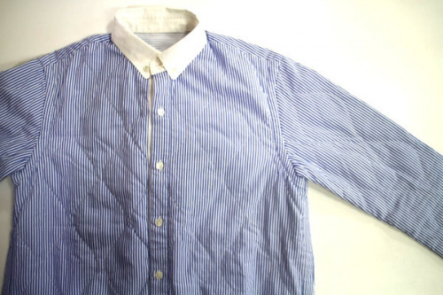 サカイのDRAWSTRING KILTING SHIRTS