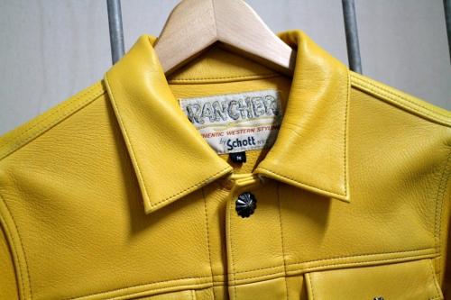 ウエスタンレザージャケットのメンズ