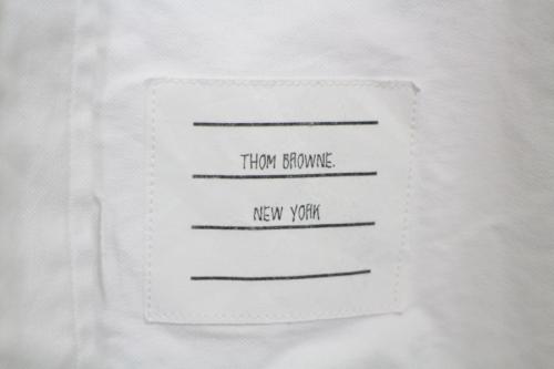 グログラン アームバンド オックスフォードシャツのメンズ