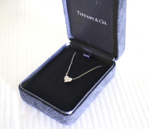 ティファニーのセンチメンタルハートネックレス