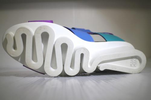 配色ストラップサンダルのレディース