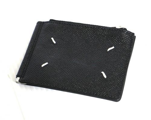 メゾンマルジェラのレザーマネークリップウォレット