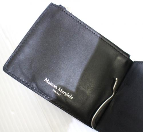 レザーマネークリップウォレット